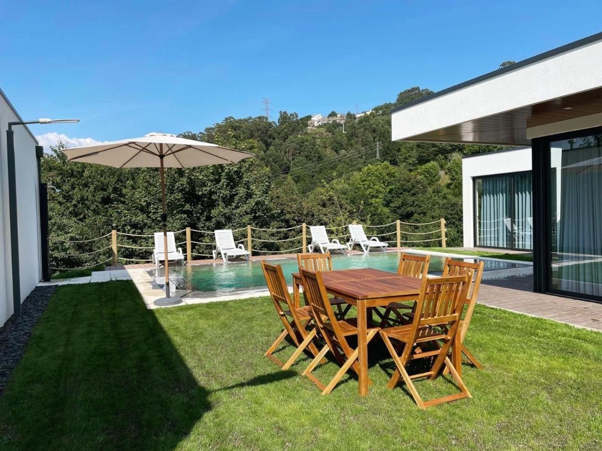 Casas Da Veiga Villa Braga Bagian luar foto
